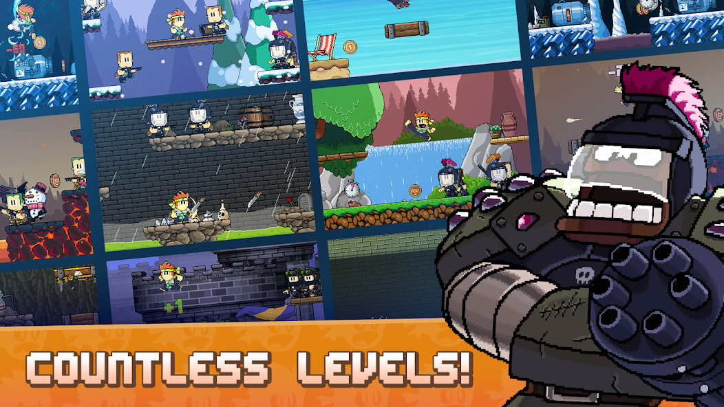 Dan the Man Action Platformer 스크린샷 2