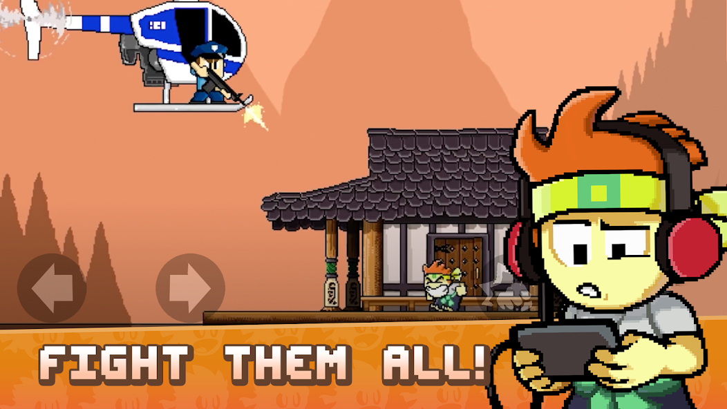 Dan the Man Action Platformer 스크린샷 3